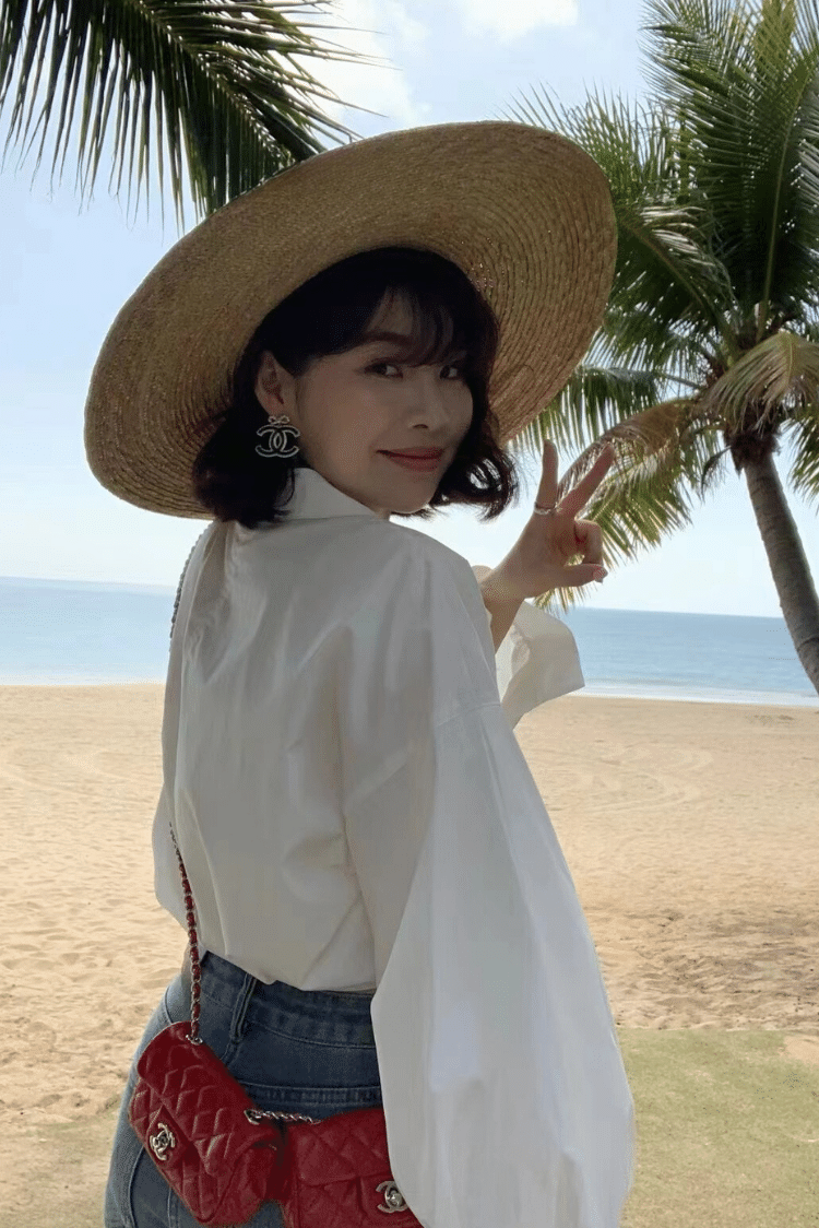 渡假風打結襯衫