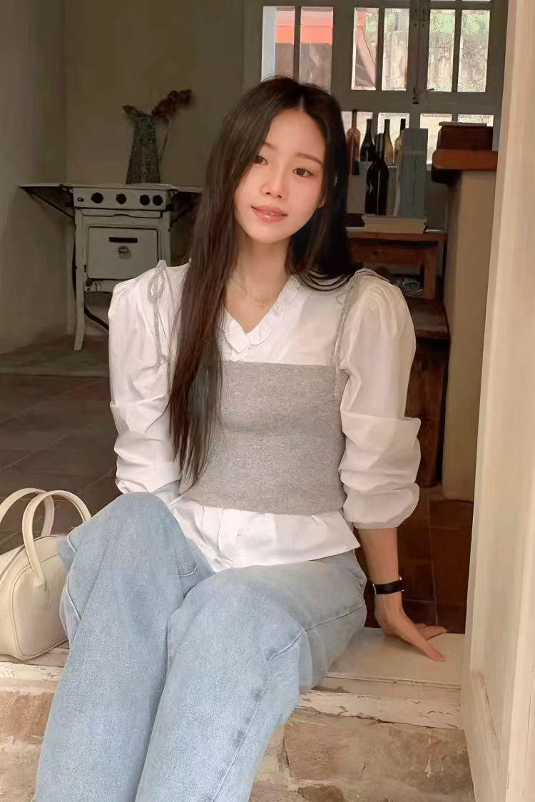 修身外穿繫帶吊帶背心